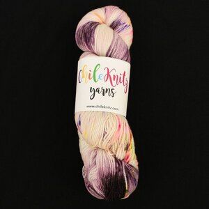 Chile Knitz Cuddly Sock Yarn SW Merino Nylon 4ply Mauve-It
